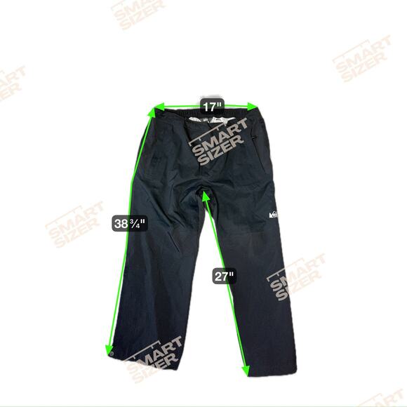 REI Co-Op Women's XeroCloud 3L Rain Pants Stretchy Waterproof - Size XL Petite - Picture 12 of 12